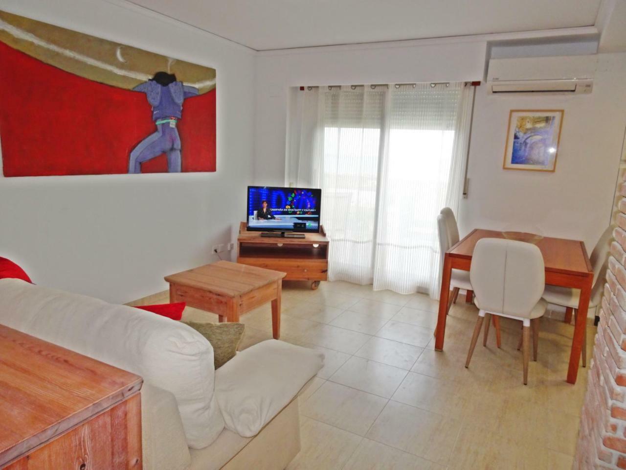 Neptuno Apartamento - Frente A La Playa Daimús Buitenkant foto